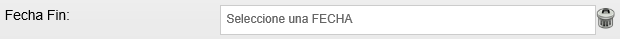 7. Filtro Fecha Fin