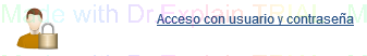 1. Acceso con Usuario