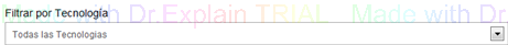 2. Filtro Tecnología