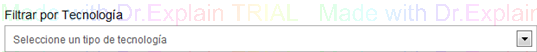 2. Filtro Tecnología