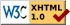 V૩do XHTML 1.0