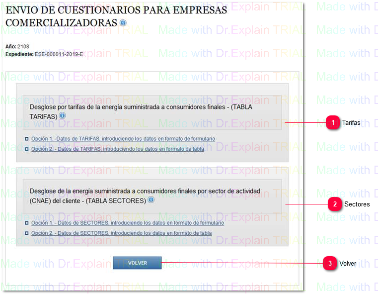 2.3.4.2.2 Cumplimentación del cuestionario