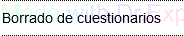 5. Borrado de Cuestionarios