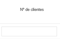 1. Nº de clientes
